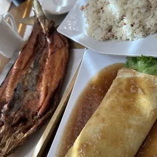 Fried Bangus