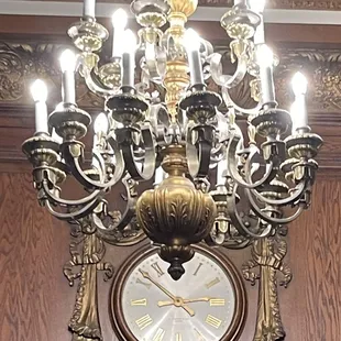 The Interior of The Beautiful Omni Parker House Hotel in Boston where The Boston Cream Pie was invented in 1856