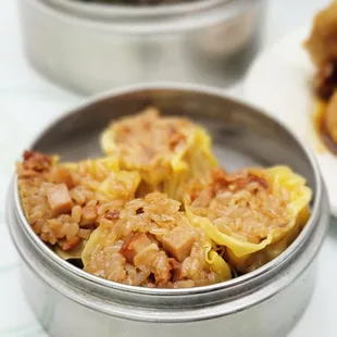 Sticky rice shu mai