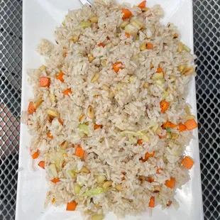 Ginger Pine Nut Fried Rice