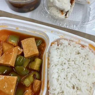 L4. Sweet and Sour Vegetarian Chicken