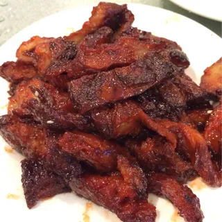 Steamed Taro and "Pork Belly" in Arrowroot Sauce