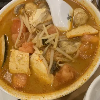 Eggplant in Spicy Laksa Sauce