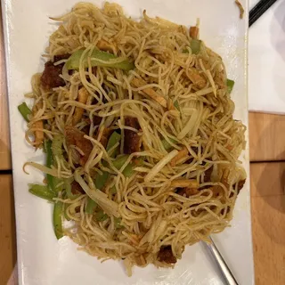 Sauteed Thin Rice Noodle Singapore Style