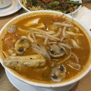 Noodle Soup Laksa Style