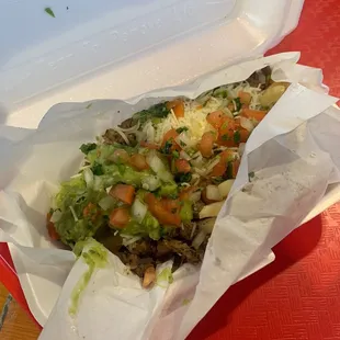 Carne fries
