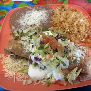 Beef Chimichanga