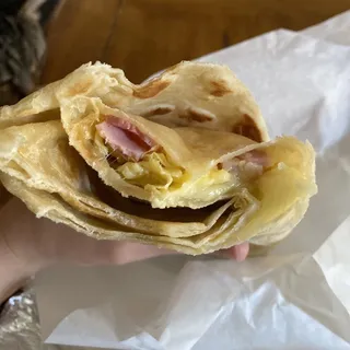 Eggs & Ham Burrito