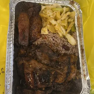 $15 jerk chicken bowl