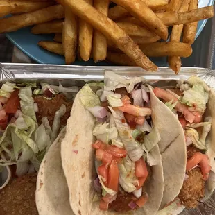 Coconut Shrimps Taco