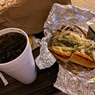 Crispy chicken hoagie, incorrect order