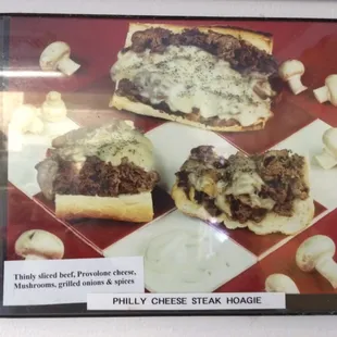 Philly Cheese Steak Hoagie