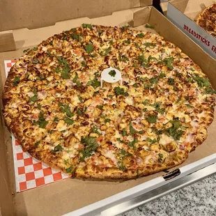 Butter Chicken Pizza