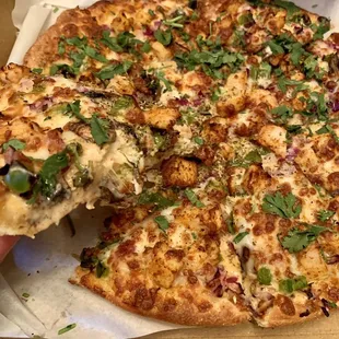 Chicken Tikka Masala Pizza (Small 10-Inch)