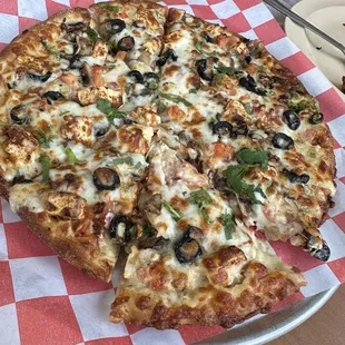 Aachari paneer pizza - small 10 inches