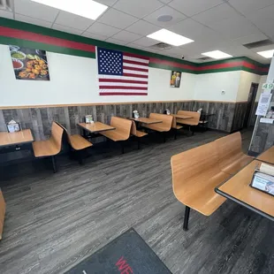 interior, sushi and sashimi