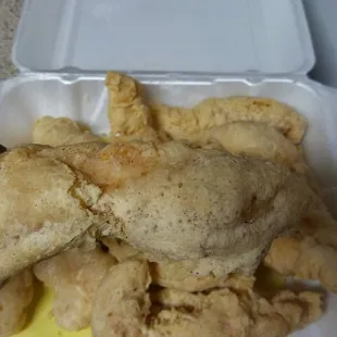 I&apos;ve never seen any batter or coating look like this after being refrigerated.