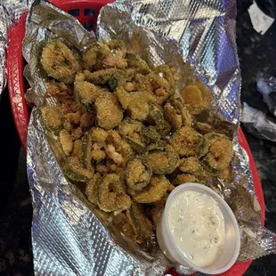 Fried jalapeño