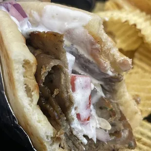 expensive mediocre gyro