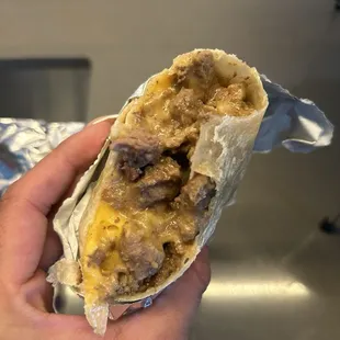 Steak burrito special