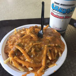 Smothered fries