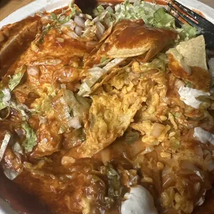 Cheese enchiladas.