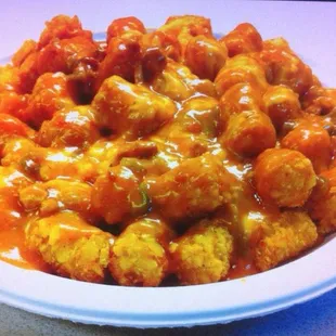 a plate of cauliflower