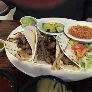 Ribeye Taco Plate