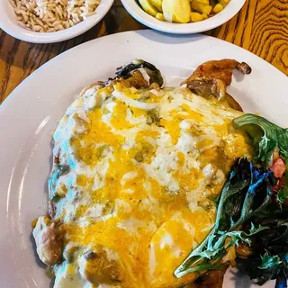 Creamy Chicken Relleno Plate