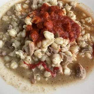 Evelyn's Bowl of Posole