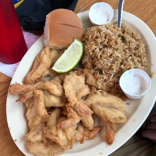 #4. Shrimp Basket & French Fries