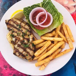 Grilled Grouper Sandwich