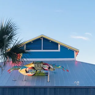 Crabby Bill&apos;s giant crab.