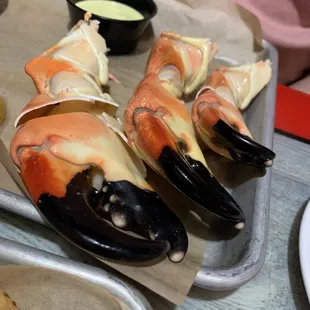 Stone crab claws