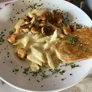 Blackened Shrimp Pasta