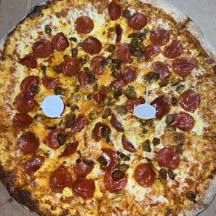 Pepperoni pizza