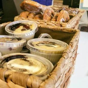 Look at these goodies waiting for me at the counter.