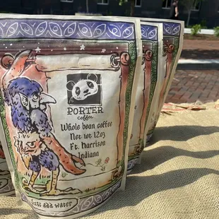 Cold brew coffee from Porter coffee