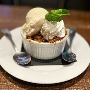Blueberry &amp; Apple Cobbler