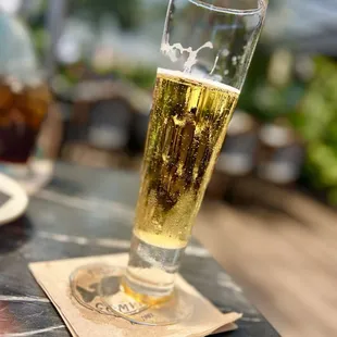 Cold Glass of Stella Artois
