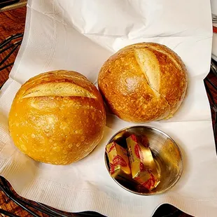Complimentary bread
