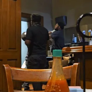 sushi and sashimi, interior