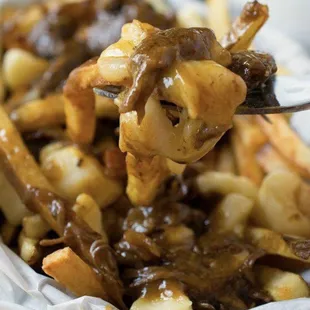 Steak poutine