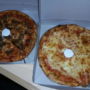 Xtra cheese and pie with Gyro meat