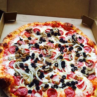 Hand tossed fresh pies made all day