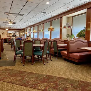 Inside dining