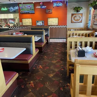 interior, sushi and sashimi