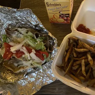 Gyro Special looks and tastes absolutely delicious!!