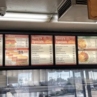 menu board