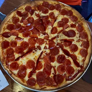 Pepperoni pizza